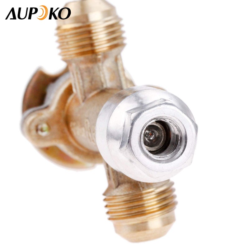 Aupoko مجموعة صمام التحكم في أمان فشل اللهب لمدفأة غاز البروبان LPG ذات الضغط المنخفض، مع مفتاح ترموستات مع مدخل ومخرج استبدال 5/8''-18UNF لمدفأة الغاز الشواية - Image 5
